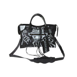 BALENCIAGA Graffiti City Tote Bag